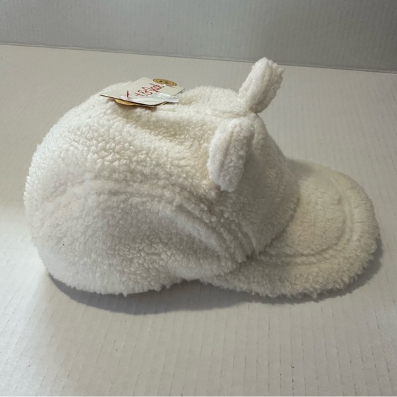 Cat & Jack Teddy Bear Ears Satin Lined Hat 2T-5T - Picture 4 of 7